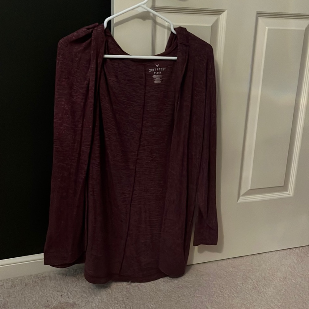 American Eagle soft&sexy plush cardigan. Size small